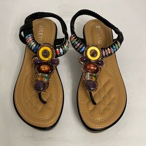 Siketu Beaded Boho Sandal
